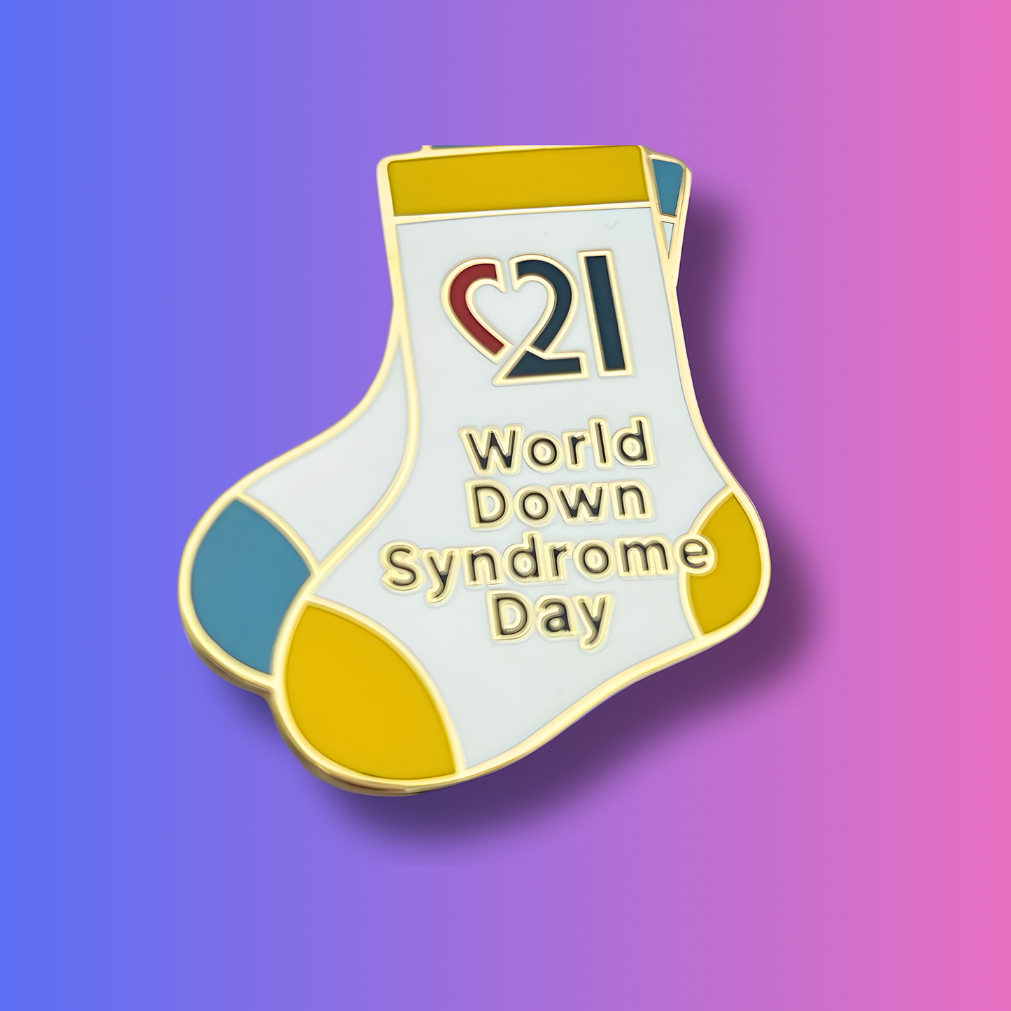WDSD Enamel Pin Badge