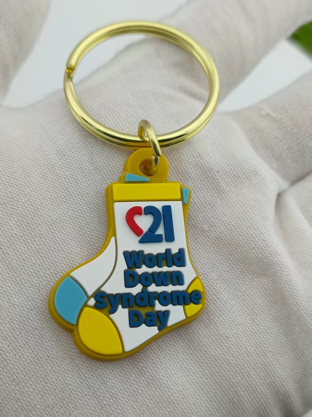 WDSD PVC Keychain